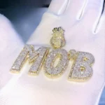 Custom Iced-Out Name Pendant