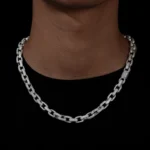 Luxury Iced Out Mariner Link Chain – Premium Moissanite Diamond Necklace for Men